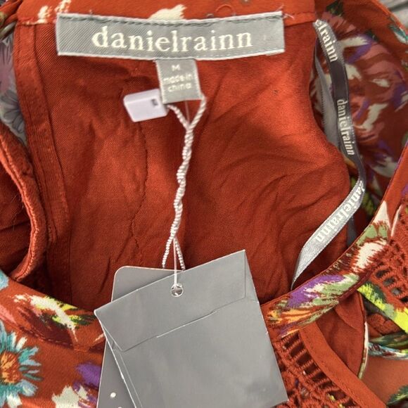 DANIEL RAINN Stitch Fix Burnt Orange Quin Sleeveless Top - Picture 5 of 5